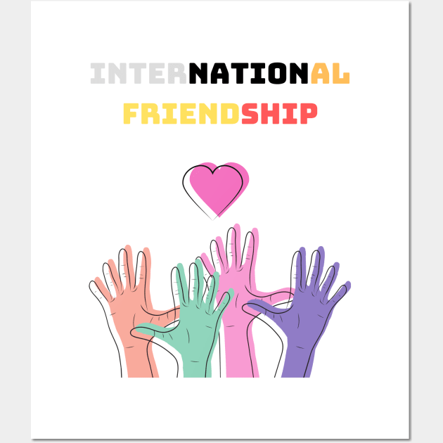 International Friendship Wall Art by DuViC